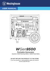 Product registration westinghouse outdoor power. Westinghouse Wgen9500df Manuals Manualslib