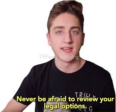 Danny Gonzalez Never Be Afraid To Review Your Legal Options Gonzalez Youtubers Mermaid Man