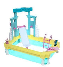 Barbie Fabulous Fountain Pool Playset 67390 Barbie Playsets Diy Barbie House Barbie Furniture