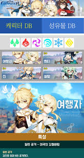 하지만 캐릭터 생성 때 가장 성능이. ì›ì‹  Db ìºë¦­í„° ì„±ìœ ë¬¼ Pour Android Telechargez L Apk