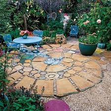 Cool Design Ideas To Turn Any Patio Into A Summer Sanctuary Sunset Patio Garden Circular Patio Backyard