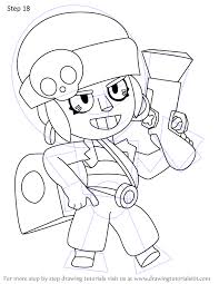 If the pouch hits an enemy, it bursts and coins pepper targets behind the enemy. Learn How To Draw Penny From Brawl Stars Brawl Stars Step By Step Drawing Tutorials
