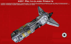 La pelta (en griego πέλτη / péltê (pelta), escudo ligero; Pelta Class Frigate Ortho 2 New Star Wars Vehicles Star Wars Ships Star Wars Ships Design