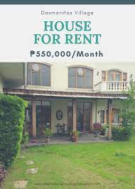 For Rent 6br House Dasmarinas Village Makati City Land Area 1300 Sqm Property Size 2500 Sqm Fully Furnished Pa Renting A House Village Houses Real Estate