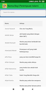 Sehingga nama tersebut jadi pelindung bagi si anak. Updated 1500 Kumpulan Nama Bayi Perempuan Islami Artinya Pc Android App Mod Download 2021