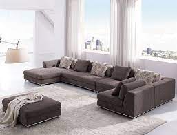 Shop for sectional couch camel online at target. Contemporary Modern Brown Fabric Sectional Sofa Tos Anm9708 2