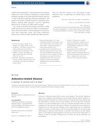 Group forum and the royal british legion that mesothelioma uk supported, . Pdf Asbestos Related Disease