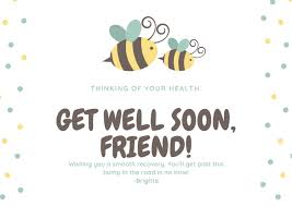 These inspirational 'get well' wishes do just that and more. Free Printable Editable Get Well Soon Card Templates Canva