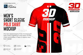 Men's soccer jersey mockup v10. 3d Polo Shirt Jersey Mockup Sponsored Adobe Photoshop Mockup File Shirt Mockup Men Short Sleeve Polo Shirt