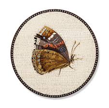 An Italian Micromosaic Plaque By Giacomo Raffaelli Fl 1753 1836 Rome Circa 1787 19th Century Plaque Christ Mosaic Colorful Butterflies Micro Mosaic