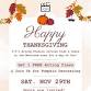 FREE Thanksgiving Event for kids & teens at 3-2-1 event image