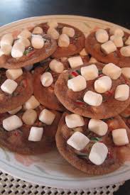 Candy Cane Hot Chocolate Cookies Recipe Hot Chocolate Cookies Chocolate Cookie Recipes Chocolate Cookies