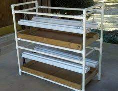 Prior to installation, all holes should already be drilled into the panels. Diy Pvc Grow Light Stand Great For Starting Seedlings Indoors Disassembles In Minutes For Off Season Stora Grow Light Stand Grow Lights Diy Indoor Greenhouse