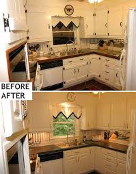 The kitchen is in good condition, but it could badly use an update. Painting Old Kitchen Cabinets Before And After Before And After 352x450 Kitchen Cabinets Before And After Old Kitchen Cabinets Refacing Kitchen Cabinets