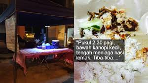Ada dua tiga orang je yang beli. Ternampak Wanita Jual Nasi Lemak Pukul 2 30 Pagi Lelaki Ini Singgah Tersentuh Bila