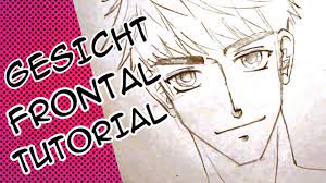 Panda ist von anderen diensten der universität abhängig. Manga Zeichnen Tutorial Manner Gesicht Frontal German Youtube