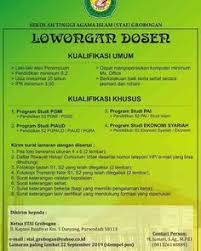 Loker update tegal pasang loker/pp klik link bit.ly/37nupyt. Lowongan Kerja Sekolah Tinggi Agama Islam Grobogan Islam Agama Sekolah