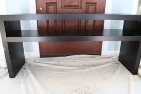 Easy Ikea Lack Sofa Table Hack Ikea Lack Hack Ikea Lack Table Ikea Lack