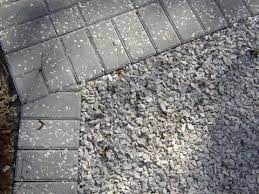 Like gravel, shell driveways can be difficult for snow and ice removal. 100 Pervious Driveway Crushed Oyster Shell With Tabby Shell Paver Borders Stone Driveway Beach House Decor Hardscape