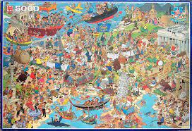 The printing office, by jan van haasteren. 3000 5000 Pcs Jan Van Haasteren Puzzels En