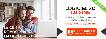 Plan de rénovation ou de rénovation pour la petite cuisine. Logiciel Cuisine 3d Gratuit Conception Plan Amenagement Oskab