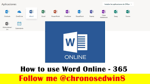 Powered by advanced iframe free. How To Use The Word Online Office 365 Youtube