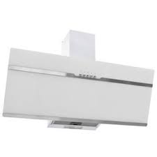 Klarstein Aurica 90 Hotte Murale Aspirante Decorative 90cm Recyclage Ou Evacuation 610 M H Led Classe B Design Verre Blanc Achat Vente Hotte Cdiscount