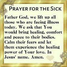 Prayer for a sick person. Pin On Danny V