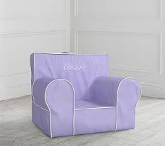 Lavender With White Piping Anywhere Chair Slipcovers For Chairs Washable Slipcovers Kids Chair Lounge