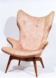 Jonathan adler grant wing chair we reupholstered in ja's own fabric. Featherston Grant Wing Armchair 1951 Mutualart