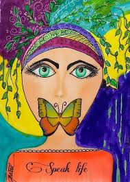 Just a little mixed media doodle of Jesus ♥️