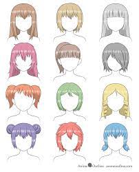 There has recently been a tremendous rush in anime hairstyles for boys & men. How To Shade Anime Hair Step By Step Animeoutline