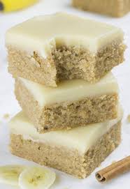 Banana Bread Blondies Recipe Banana Dessert Recipes Banana Dessert Easy Banana Dessert