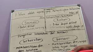 Karena pengetahuan atau kognitif merupakan. Ibadah Tahun 1 Konsep Kebersihan Dalam Islam Youtube