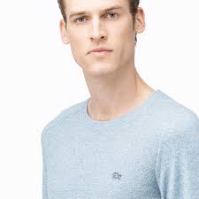 Lacoste Men S Round Neck Tricot Sweater Ah0016 Lacoste