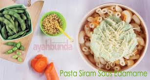 Pasta Siram Saus Edamame Klik Link Di Atas Untuk Mengetahui Resep Pasta Siram Saus Edamame Resep Makanan Bayi Resep Pasta Resep Makanan