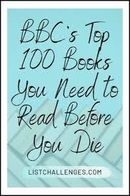 Bbc S Top 100 Books You Need To Read Before You Die In 2020 Top 100 Books 100 Book 100 Books To Read