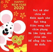 Good luck and great success in the coming new year. Tuyá»ƒn Chá»n 25 Cau Chuc Táº¿t 2020 Hay Váº§n Ä'iá»‡u Ä'á»™c Ä'ao Cho Táº¿t Them Y NghÄ©a Bloganchoi