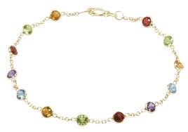 Available for 3 easy payments. 14k Gold Semi Precious Gemstone Anklet Or Bracelet Only 249 00 Ankle Bracelets