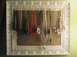Vintage Frame Jewlery Hanger Idee Fai Da Te Oggetti Da Appendere Al Muro Portagioielli