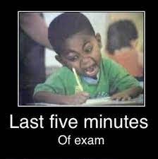 Last Five Minutes Of Exam Humor Funny Quotes School Humor