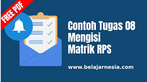 Keterlibatan warga sekolah dalam pembuatan rps, tim. Free Pdf Contoh Tugas 08 Menyusun Matrik Rencana Pengembangan Sekolah Rps Belajarnesia Com