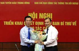 Ông lê hải bình giữ chức phó trưởng ban tuyên giáo trung ương , baohaiduong: Ong Le Háº£i Binh Chinh Thá»©c Nháº­n Nhiá»‡m Vá»¥ Má»›i Vov Vn