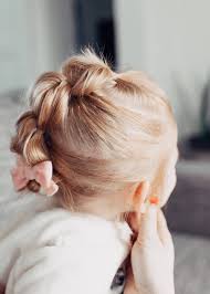 A bubble ponytail is a fashionable variation on the classic ponytail. Easy Bubble Ponytail Tutorial For Toddler