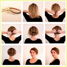 | this short hairstyle is so cute and only takes 6 bobby pins and a curling iron! 40 Inspirational Cute Hairstyles For Short Hair Easy For School