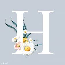 White Letter H Decorated With Hand Drawn Mums Flowers Vector Free Image By Rawpixel Com Sasi Lukisan Huruf Seni Buku Seni Inspirasi