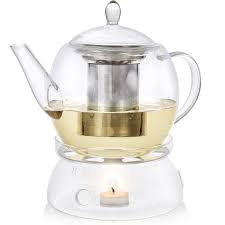 Maybe you would like to learn more about one of these? Prague Glass Teapot Warmer Set