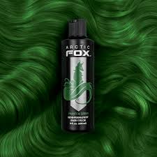 What i did was poured small amounts at a time into my hand, and massaged it throughout my hair. Phantom Green Arctic Fox Dye For A Cause