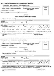 Acte Necesare Cazier Judiciar Firma