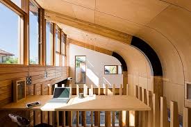 The taller the ceiling, the deeper and wider the beam should be. Trendy Ideas 20 Home Offices With Ceiling Beams That Make An Impact